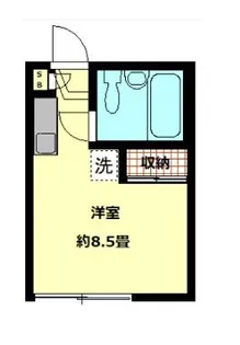 光明ハイツ【1階】の間取り