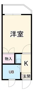 鶴川第一レジデンス【2階】の間取り