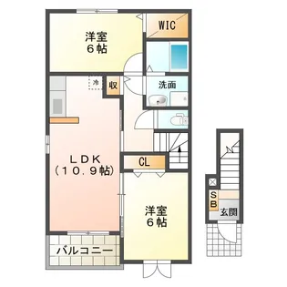 グレイスコート III【2階】の間取り