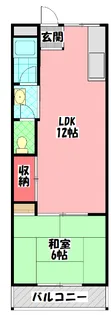 マンション寿【2階】の間取り