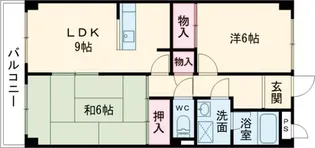 パークハイム瑞ケ丘【3階】の間取り