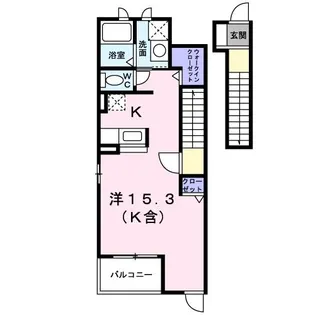 サンライズK II【2階】の間取り