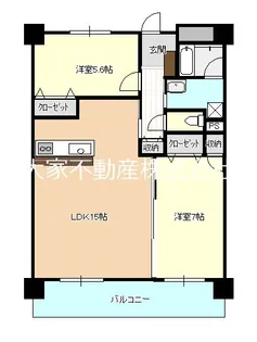 GLANZ小川町【8階】の間取り