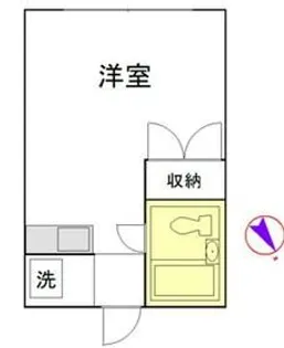 メゾン・イグレック【1階】の間取り