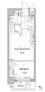 ル・リオン八広GRAND-COURT【6階】の間取り