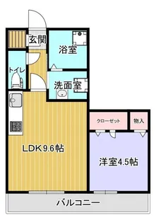 パークヴィラ杉水II【2階】の間取り