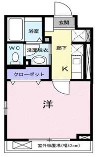 フォーシーズン東武練馬【2階】の間取り