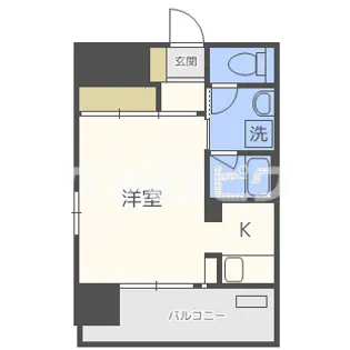 大阪府大阪市西区京町堀2【マンション】の間取り