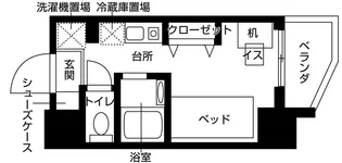 バウスクロス相模大野【11階】の間取り