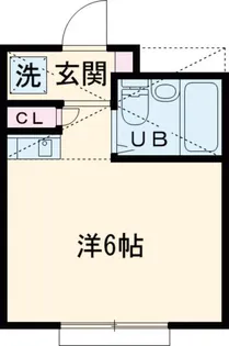 1Rの間取り画像