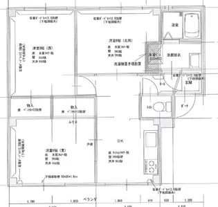 矢口コーポ【1階】の間取り