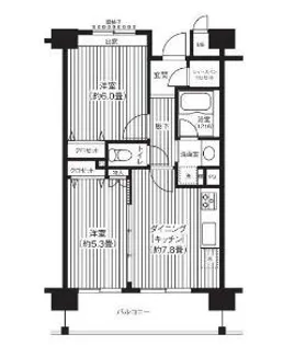 ピエス綱島【3階】の間取り
