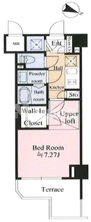 テラス都立大学【1階】の間取り