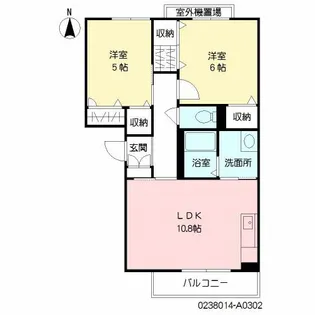 アーク本庄【3階】の間取り