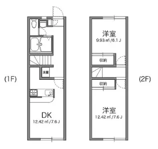 エミネンス(家具無し)【1階】の間取り