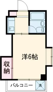 第2サンフラワーマンション【1階】の間取り