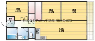 大阪府大阪市城東区関目4【マンション】の間取り