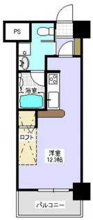 グランドポレストーネ大手町弐番館【6階】の間取り