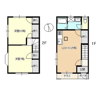 静岡県浜松市中央区佐鳴台3【一戸建】の間取り