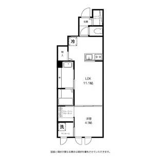 THE MAMS 07【1階】の間取り