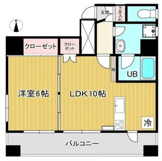 シャローグラス【6階】の間取り