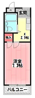 門真プラザ【4階】の間取り