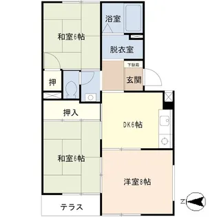 ヘスティア・ハイツ【3階】の間取り