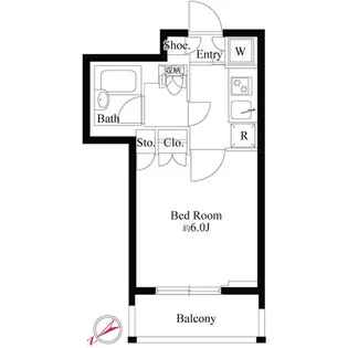 フォレシティ銀座イースト【4階】の間取り
