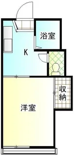 サニーハイツ【2階】の間取り