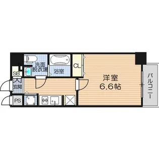 エスライズ東本町【12階】の間取り