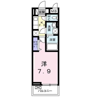 サンフラワー【2階】の間取り