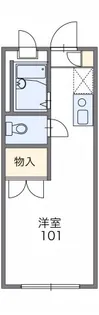 レオパレス97【1階】の間取り