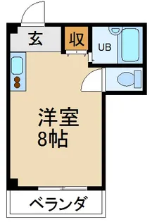 マンションとしみ【3階】の間取り
