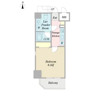 Verde・Coruja【4階】の間取り