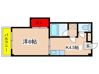 アイビ-ハウス百合ヶ丘【1階】の間取り