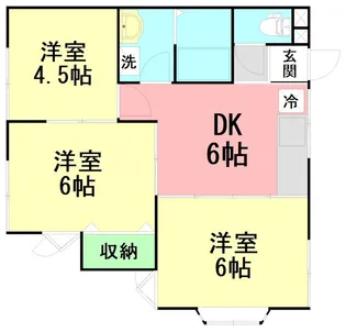 アリーナ第1【2階】の間取り