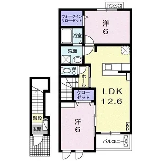 トークパレスK【2階】の間取り