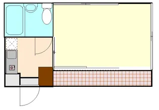 ブルガードしらとり【3階】の間取り