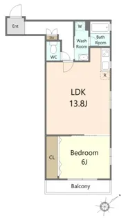 さくら坂 Hills【3階】の間取り