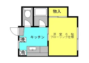 カーサ・エヴァンス【1階】の間取り