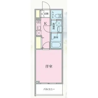 プライマル西大井グリーン【2階】の間取り