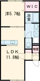 AchuI・II【1階】の間取り