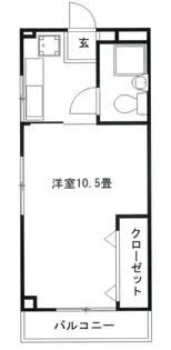 グリーンハイツ【2階】の間取り