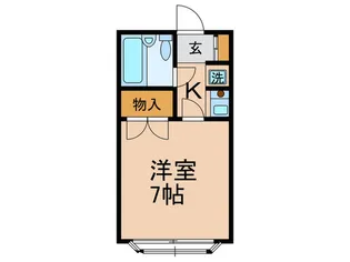 西池袋シティホームズ【2階】の間取り