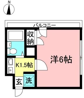 ウエストパレス【2階】の間取り