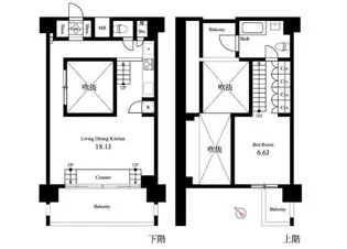 イプセ学芸大学の間取り
