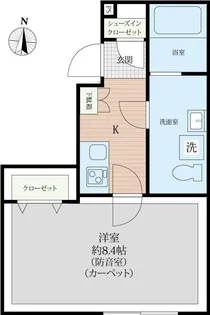 ラシクラス上板橋【3階】の間取り