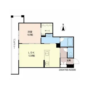 シャーメゾンAristio【3階】の間取り