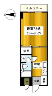 パシフィック湘南【2階】の間取り
