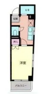 シャトーアフリート【2階】の間取り